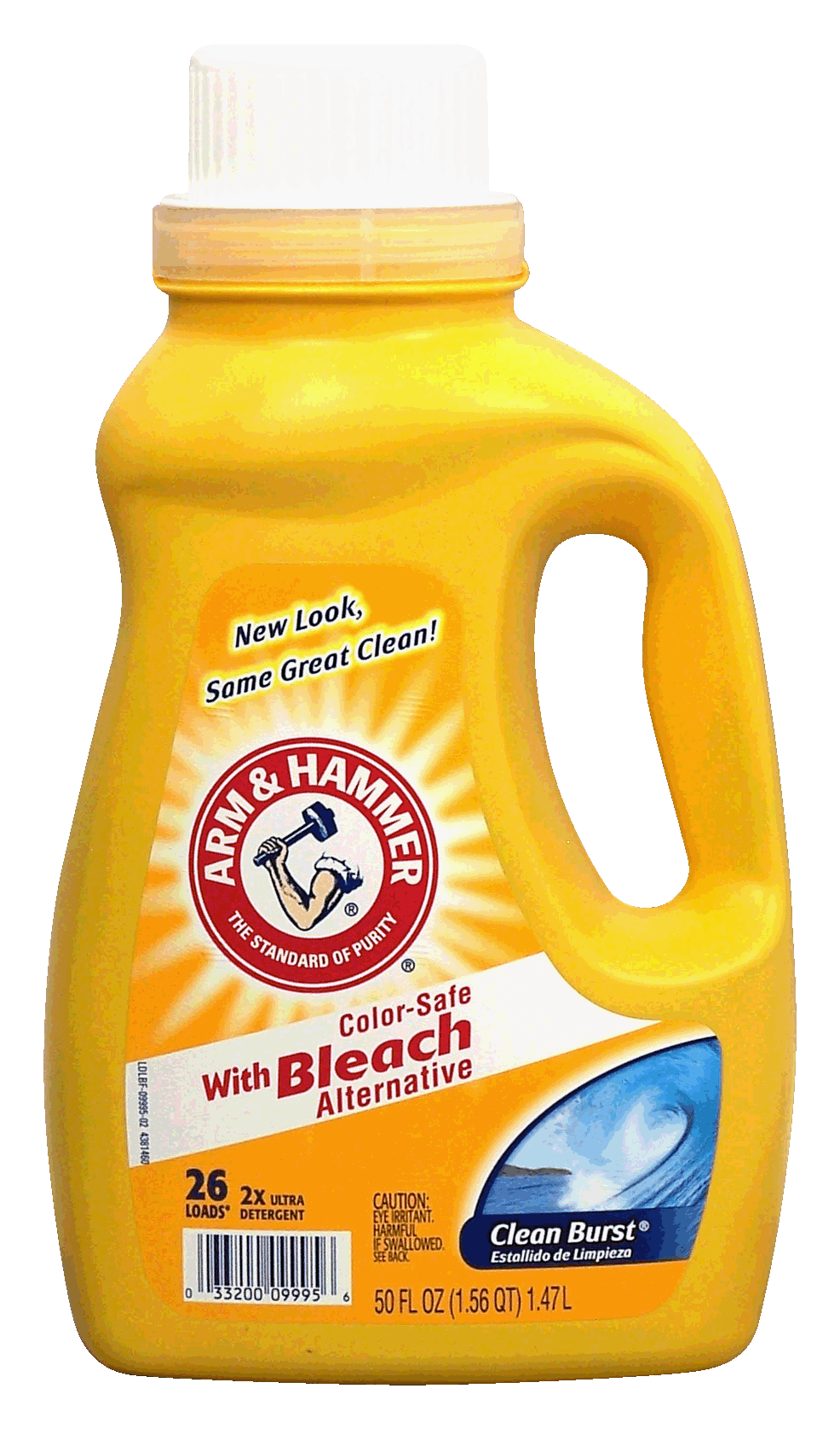 Arm & Hammer Liquid&nbsp;Laundry Detergent&nbsp;2X Concentrated Clean Burst w/Color-Safe Bleach Full-Size Picture
